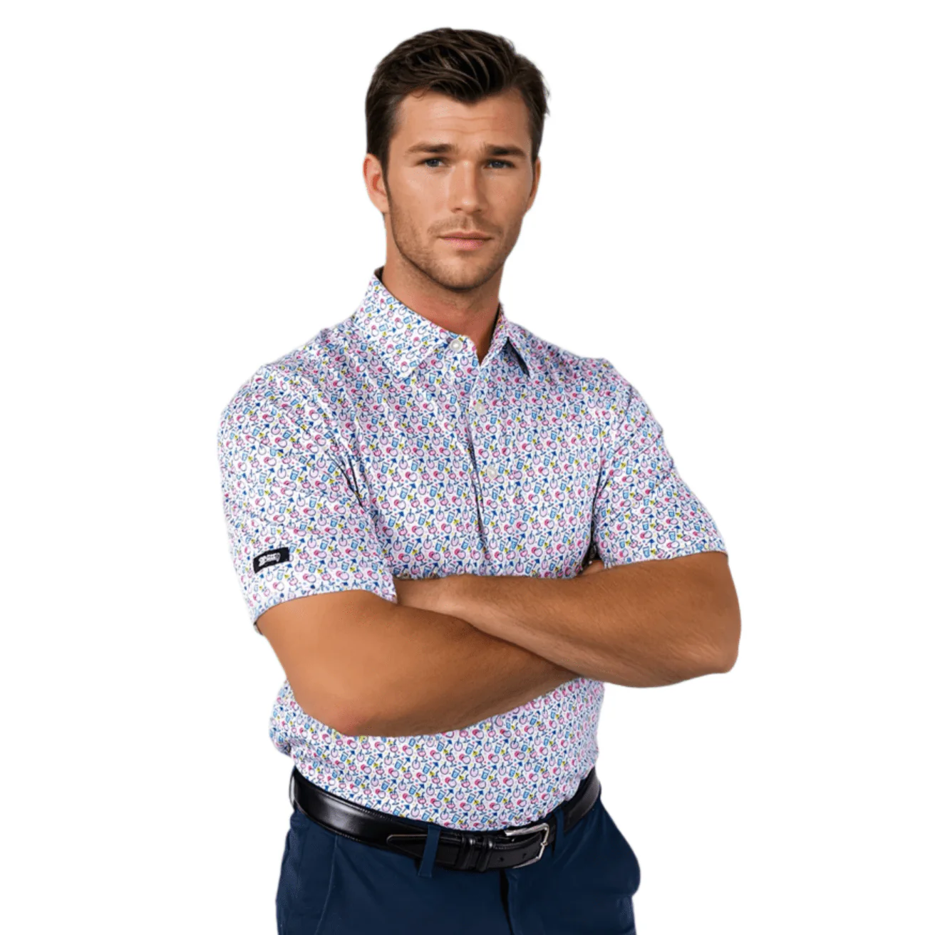 It's 5 O'clock Somewhere Men's Polo - Image 2