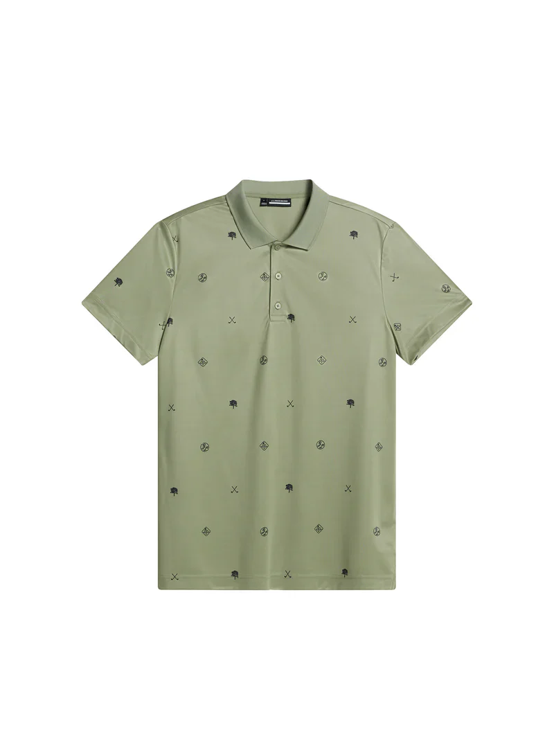 J. Lindeberg Club House Motif Polo