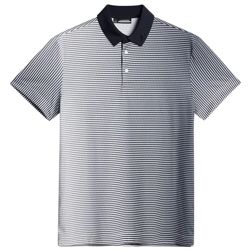 J. Lindeberg Marvin Stripe Polo