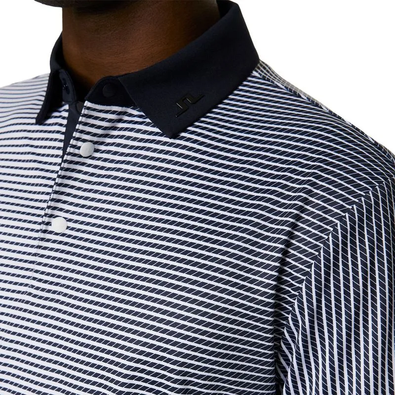 J. Lindeberg Marvin Stripe Polo - Image 5