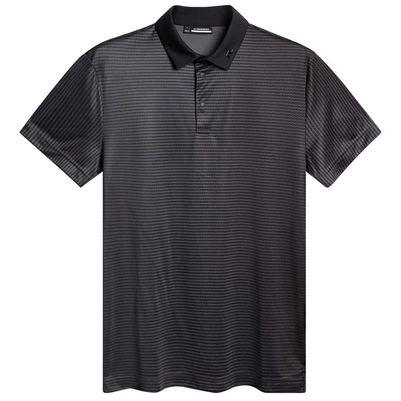 J. Lindeberg Marvin Stripe Polo - Image 7