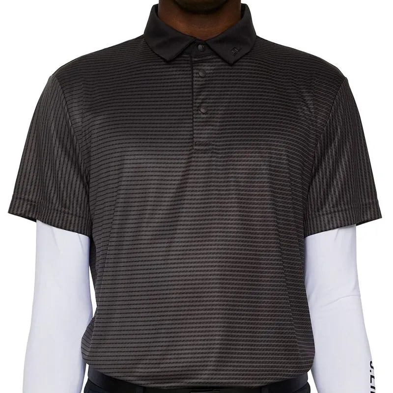 J. Lindeberg Marvin Stripe Polo - Image 9
