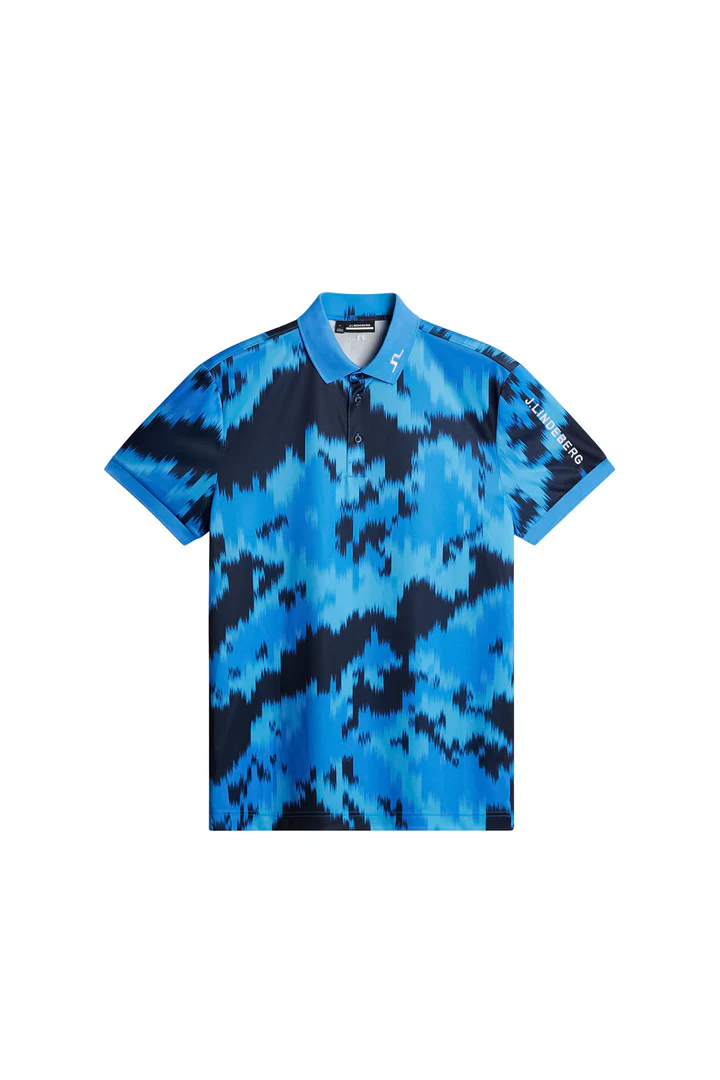 J. Lindeberg Tour Tech Print Polo - Image 8