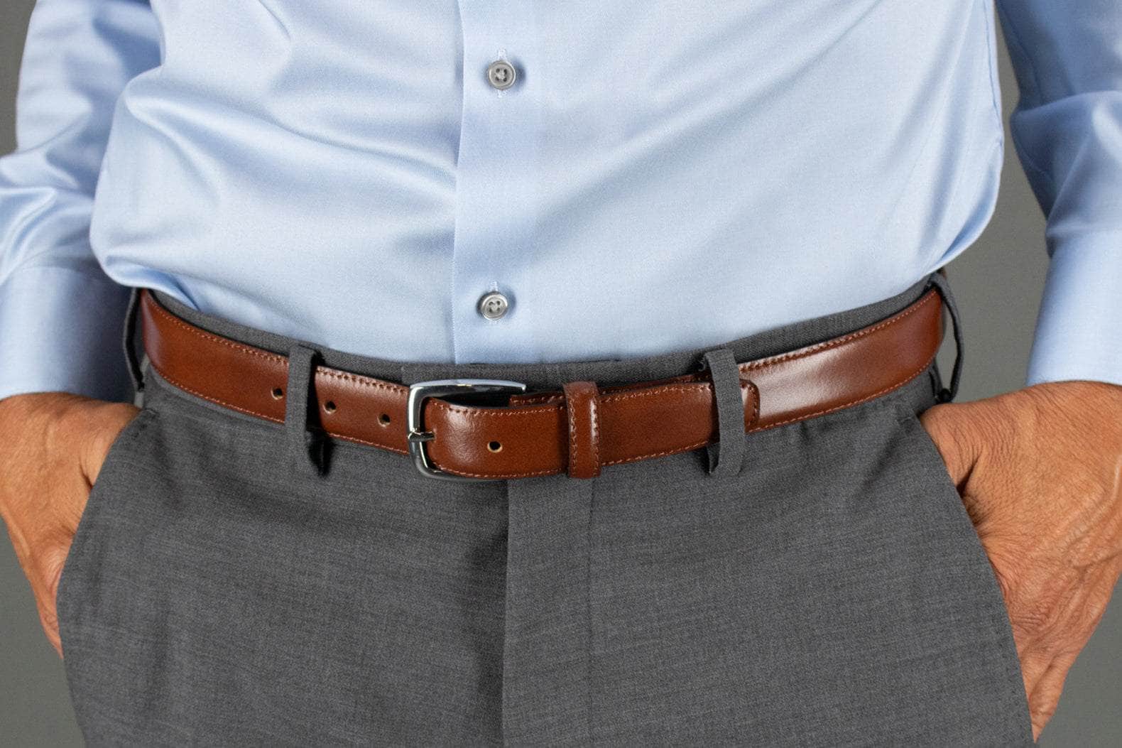 Jameson 31mm Genuine Leather Dress Belt - Image 8