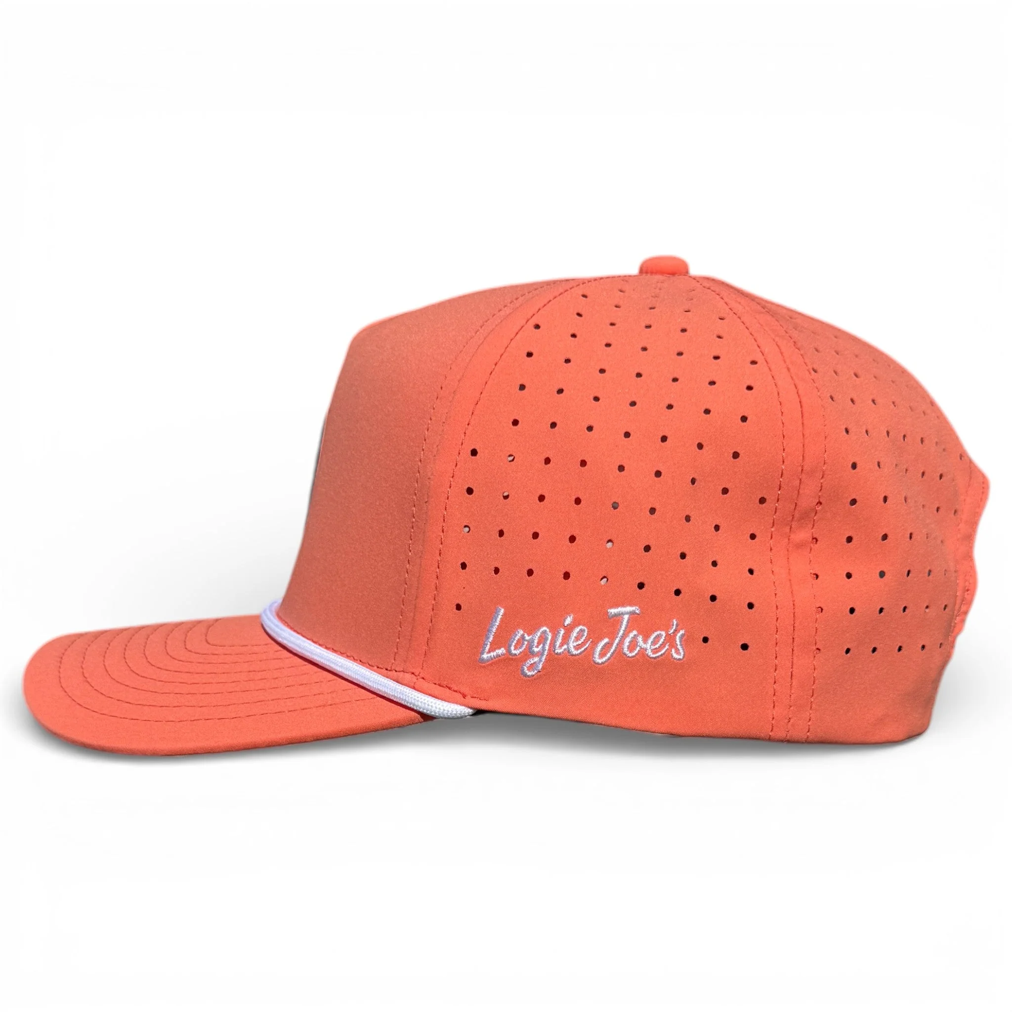 Just Peachy Golf Hat | Snapback Cap | Built-in Magnetic Ball Marker Holder + Marker Included | Adjustable Peach - Image 5