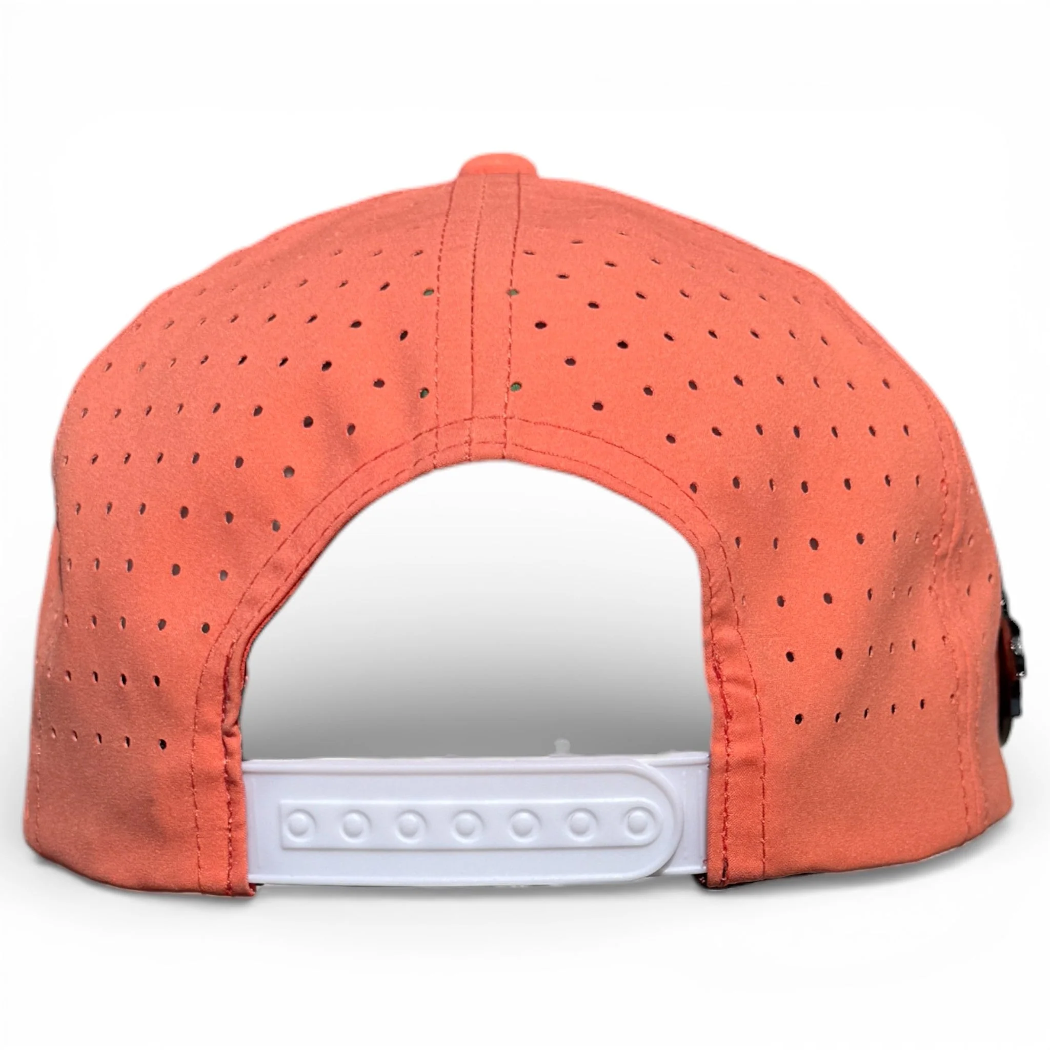 Just Peachy Golf Hat | Snapback Cap | Built-in Magnetic Ball Marker Holder + Marker Included | Adjustable Peach - Image 7