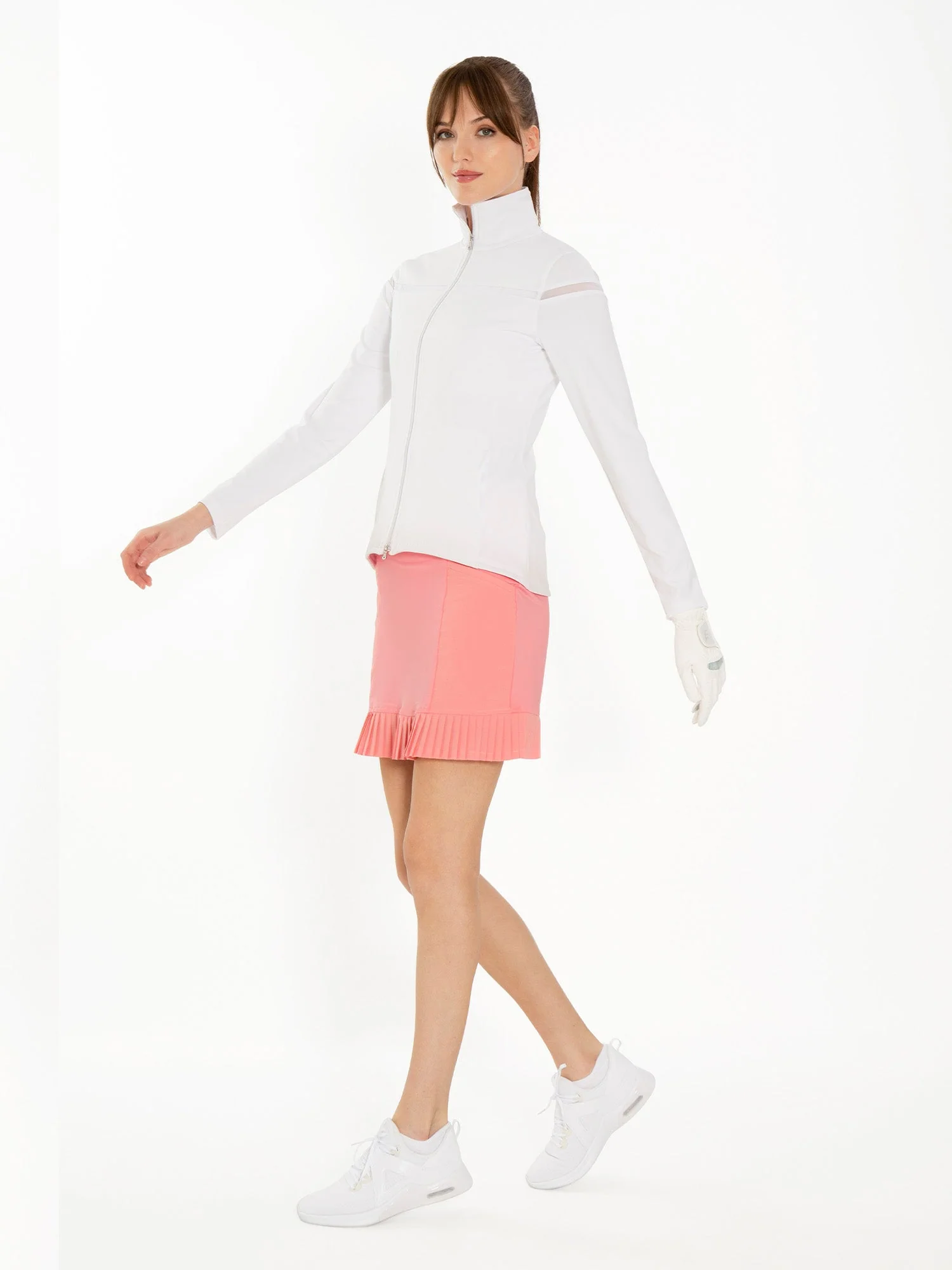 Kai 17" Pleated Skirt - Plumeria - Image 9