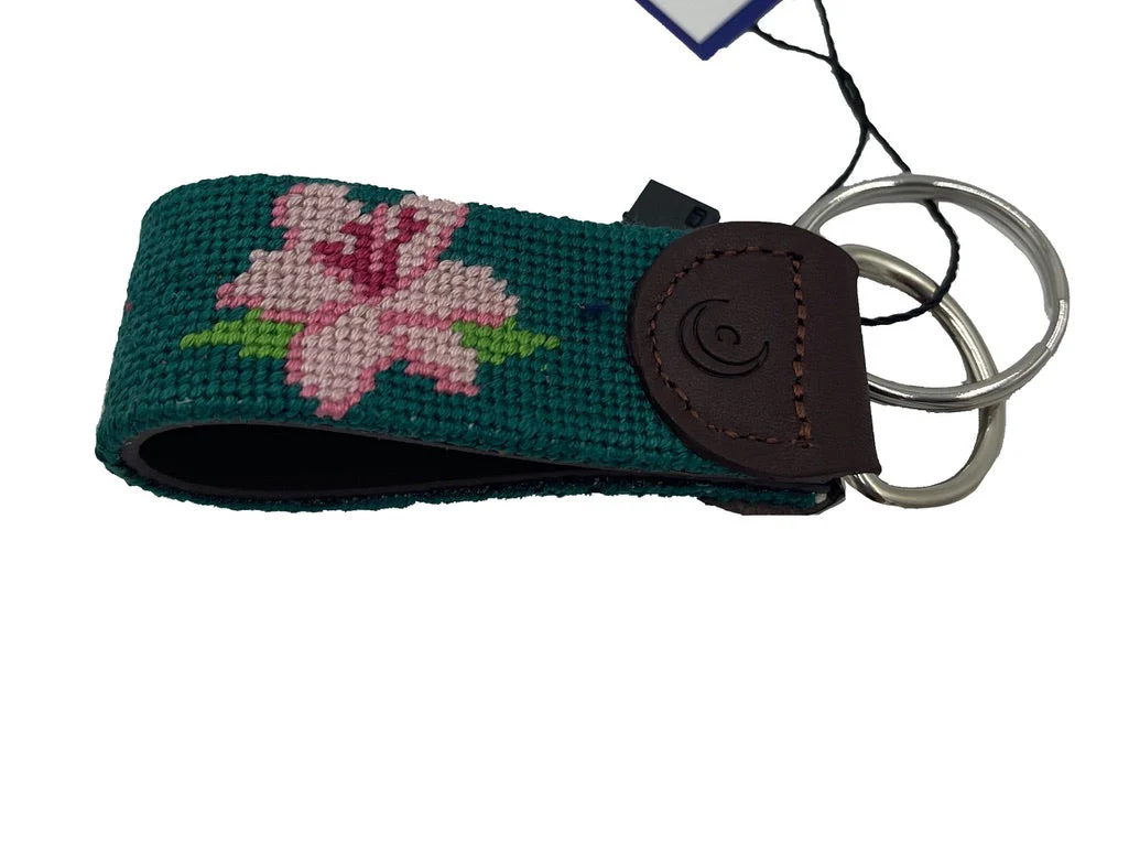 Key Fob - Azalea on Augusta Green - Image 3