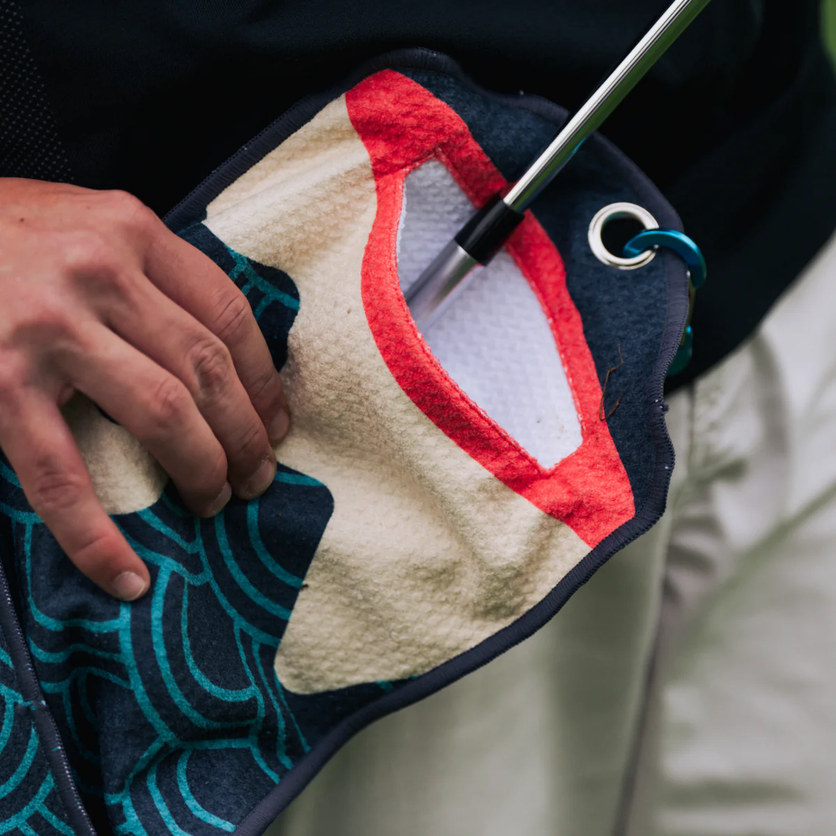 Koi Utility Towel (Blue) - Image 5