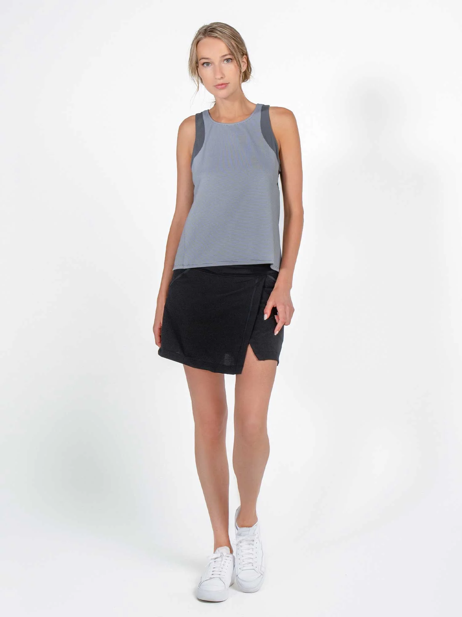 Lana Tennis & Golf Wrap Skirt - Black - Image 5