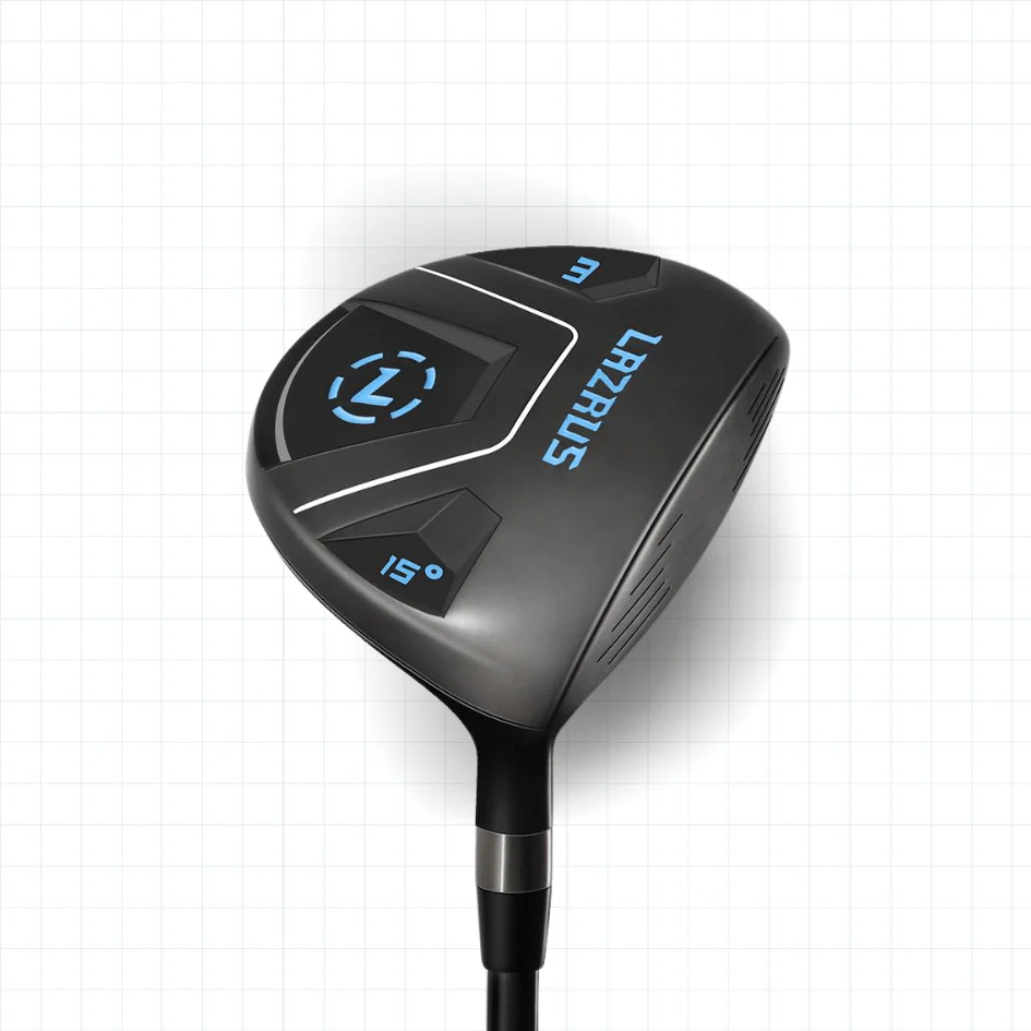 Lazrus Golf - 11 pc Set - Driver, 3W, 4H, 6-PW Irons, 56° Wedge, Putter & Bag - Image 5