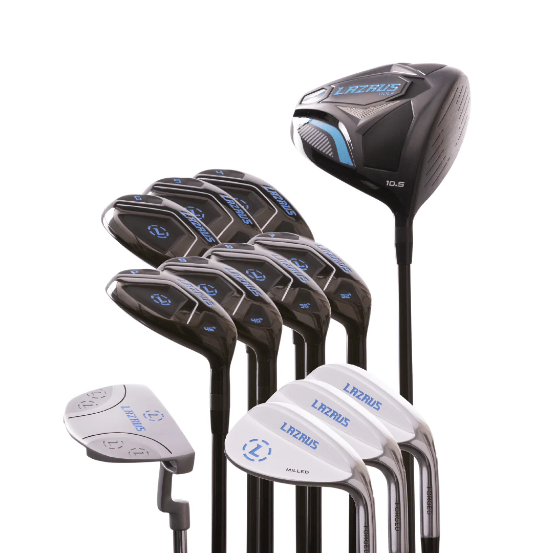 Lazrus Golf - 13 pc Set - Driver, 3 Wedges Set, Hybrids (4-PW), Putter & Bag (optional) - Image 5