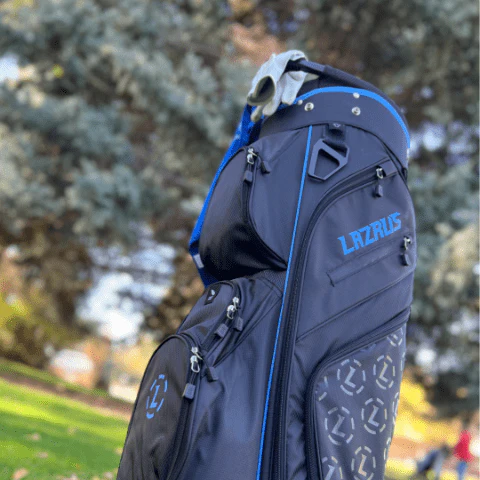 Lazrus Golf Premium Black Golf Bags - Image 3