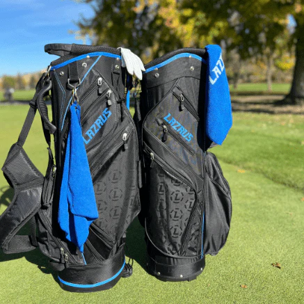 Lazrus Golf Premium Black Golf Bags - Image 9