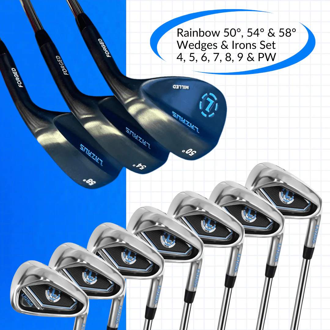 Lazrus Golf - Wedges Set or Individual - Forged 50, 54, 58 | Gap, Sand, Lob Wedge (Right Hand) - Image 7