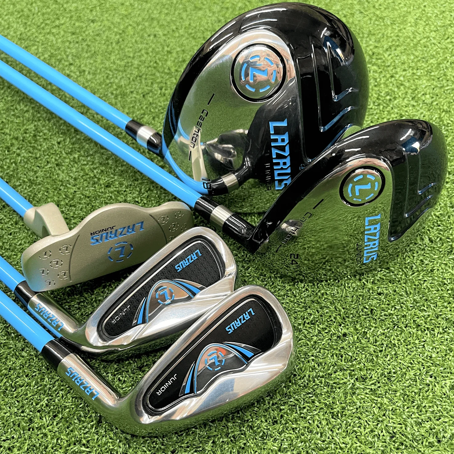 Lazrus Golf - Juniors Golf Clubs Set or Individuals - (Age 2-5 & 6-9 Right Hand or Left Hand , Boys or Girls) - Image 3