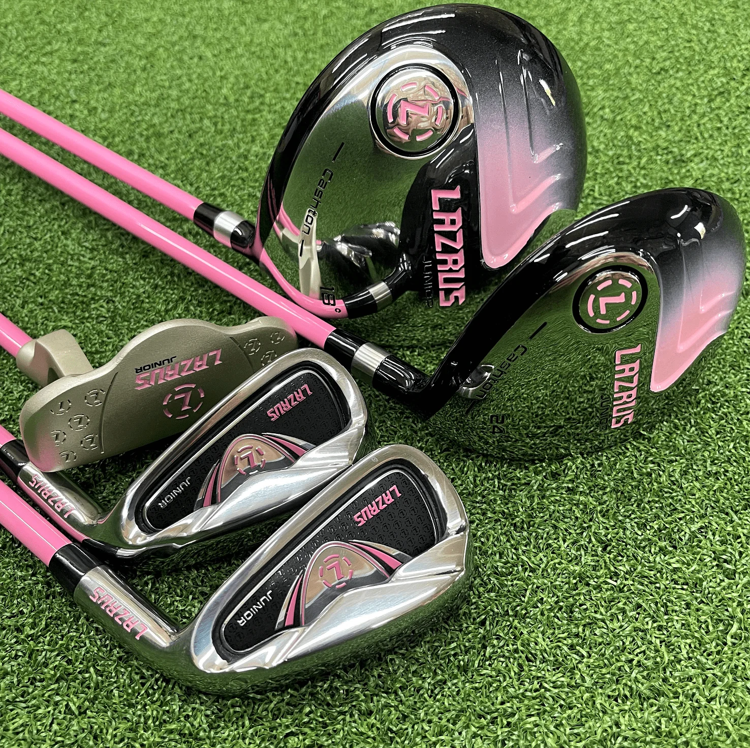 Lazrus Golf - Juniors Golf Clubs Set or Individuals - (Age 2-5 & 6-9 Right Hand or Left Hand , Boys or Girls) - Image 4