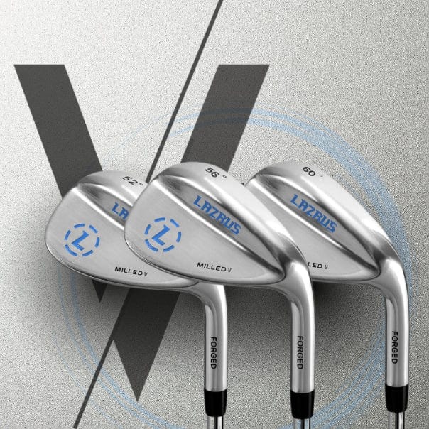 Lazrus Golf - Milled V Wedges Set (52°, 56° & 60°) - Image 2