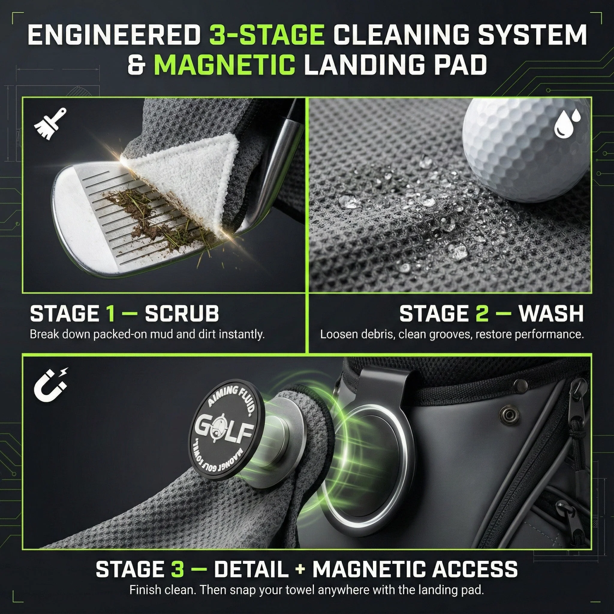 Light Duty Magnetic Towel + Landing Pad System - Image 4
