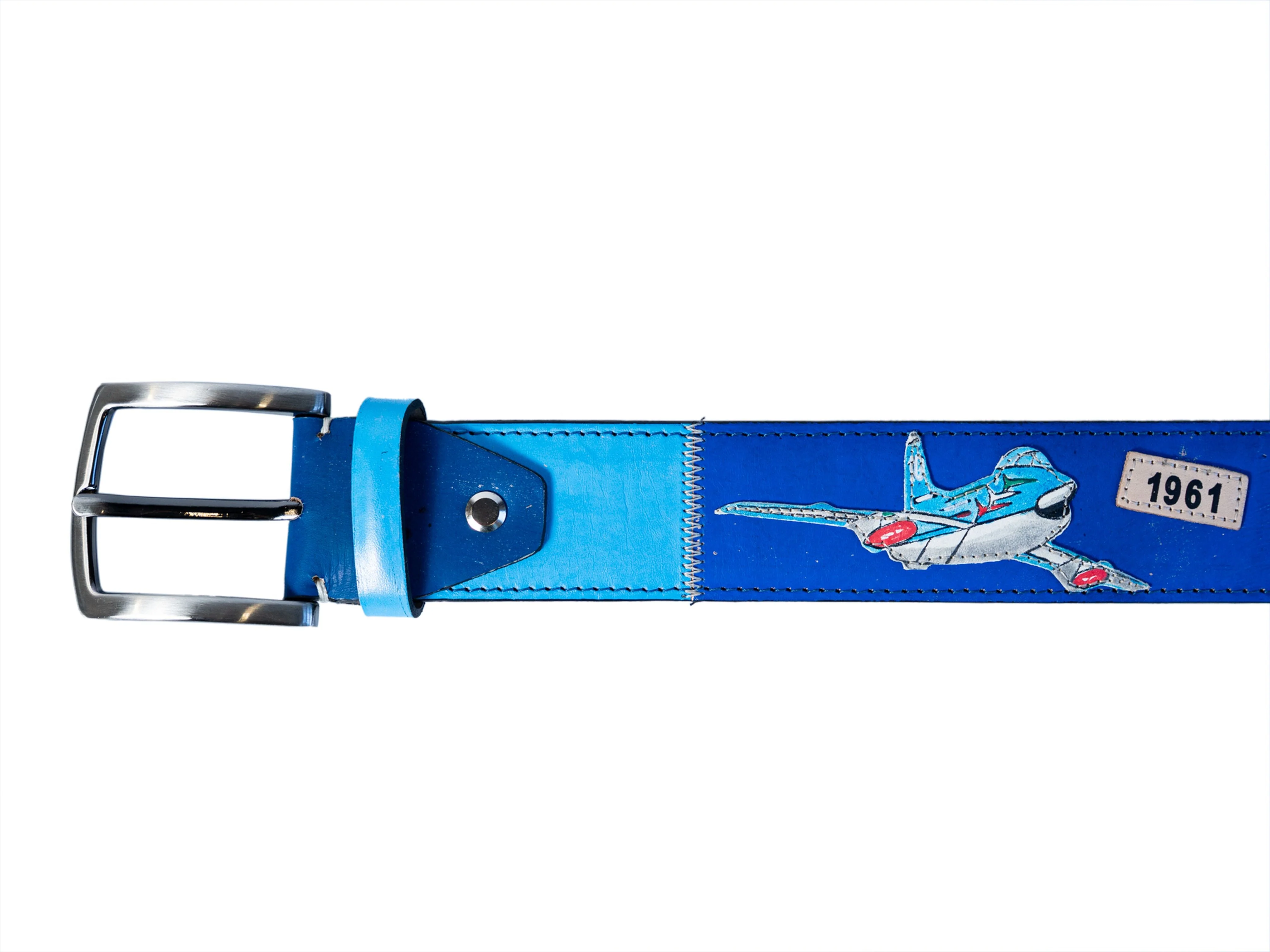 Limited Edition Calf Skin Artistic Belt Aviation - Image 2