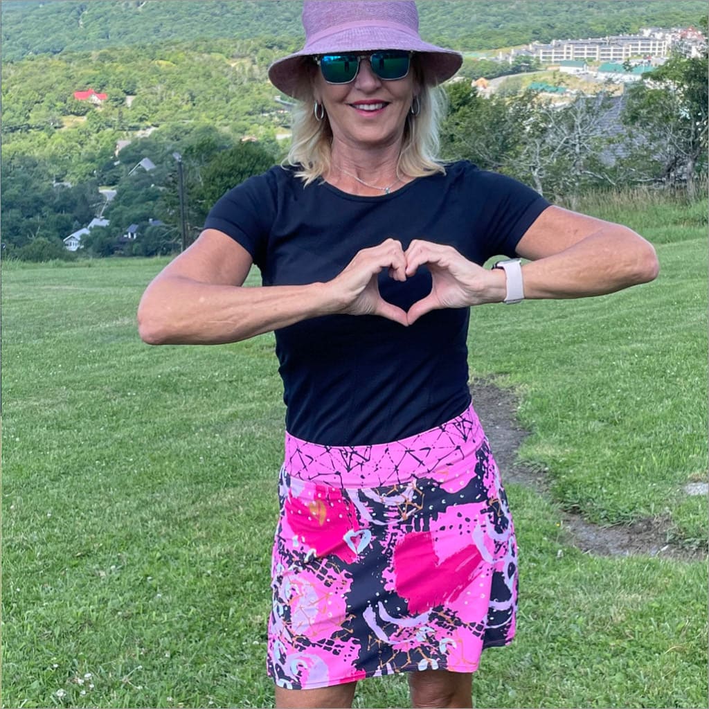LOVE IS ALL YOU NEED DESIGNER SKORT - Image 2