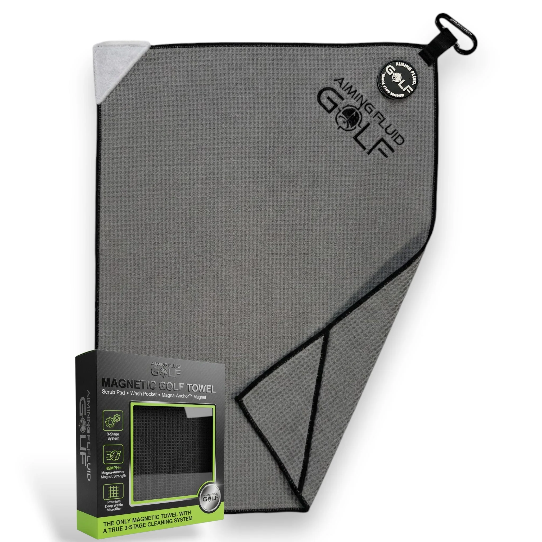Magna-Anchor™ Magnetic Golf Towel – Stubby (16×24) - Image 14