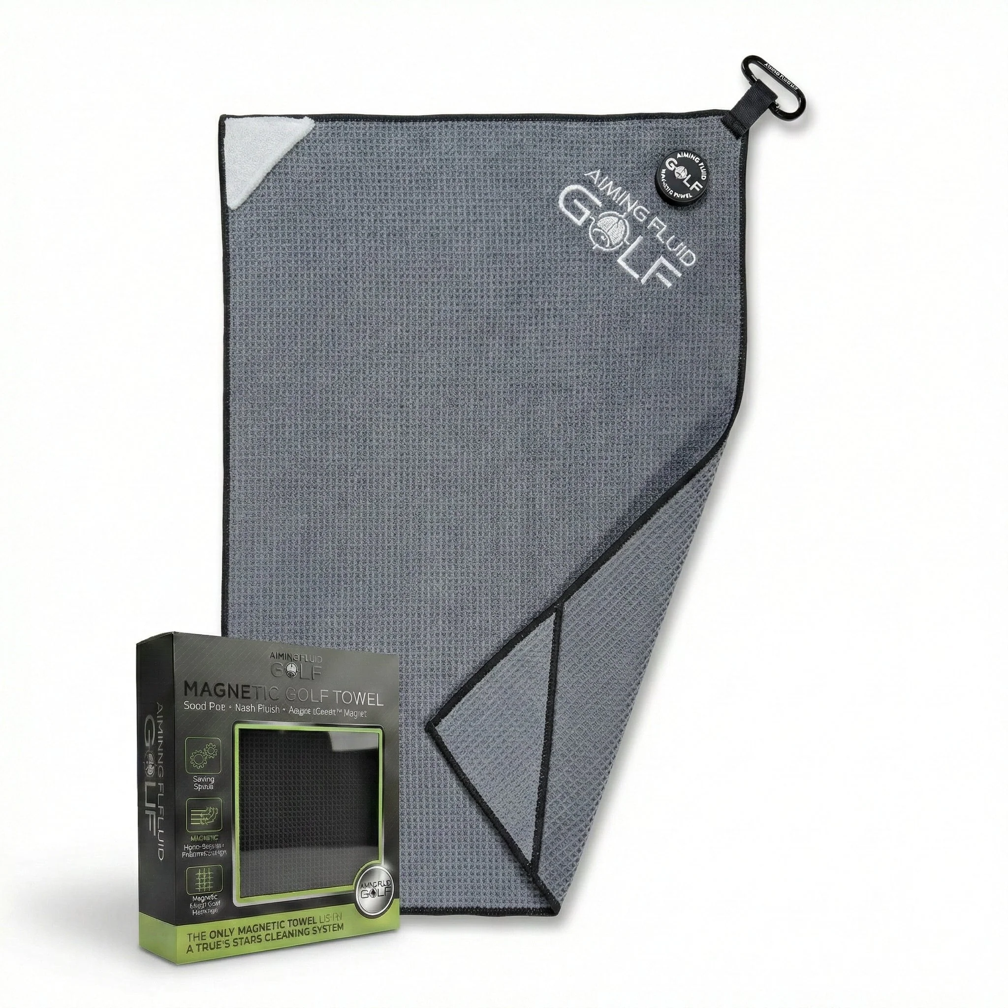 Magna-Anchor™ Magnetic Golf Towel – Stubby (16×24) - Image 15