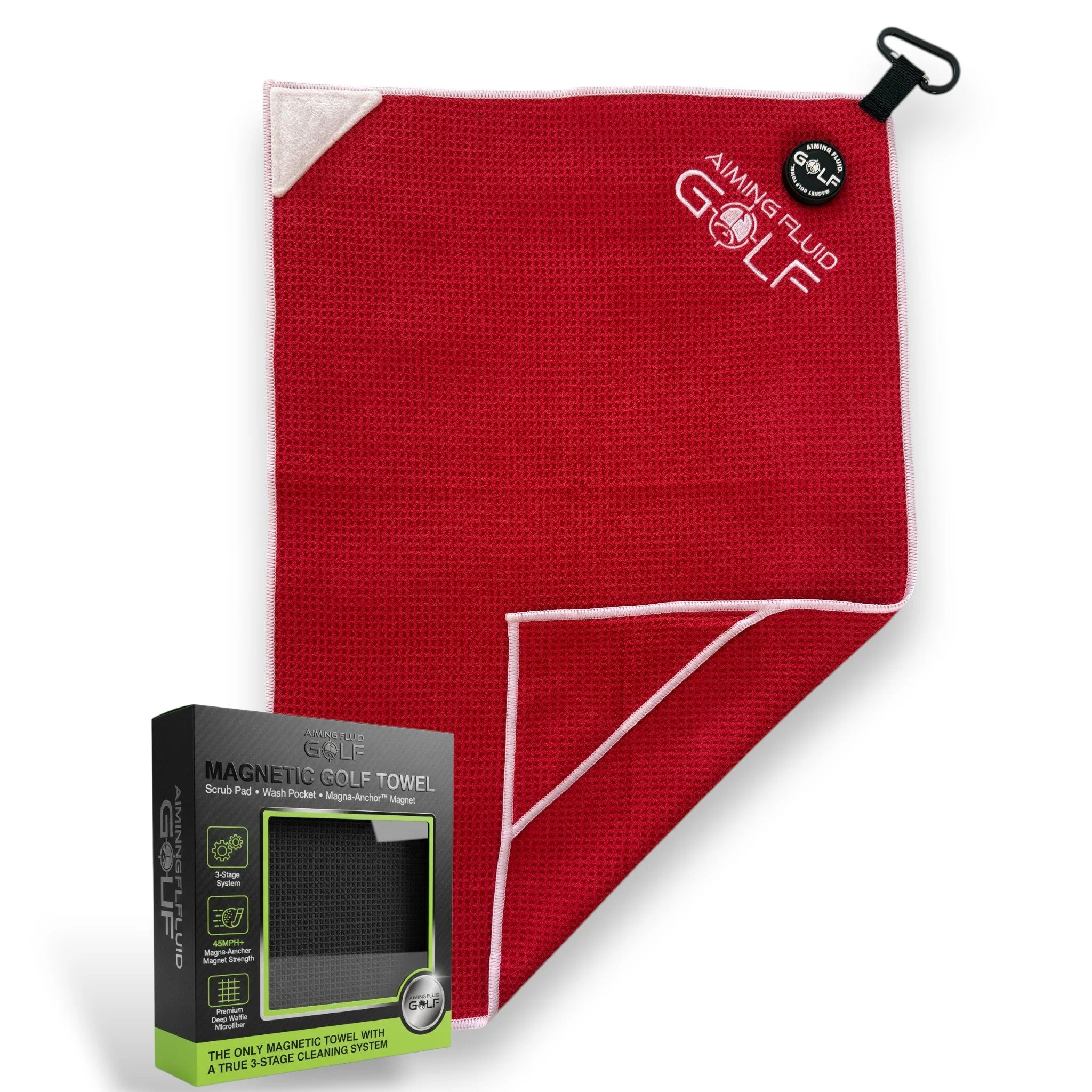 Magna-Anchor™ Magnetic Golf Towel – Stubby (16×24) - Image 16