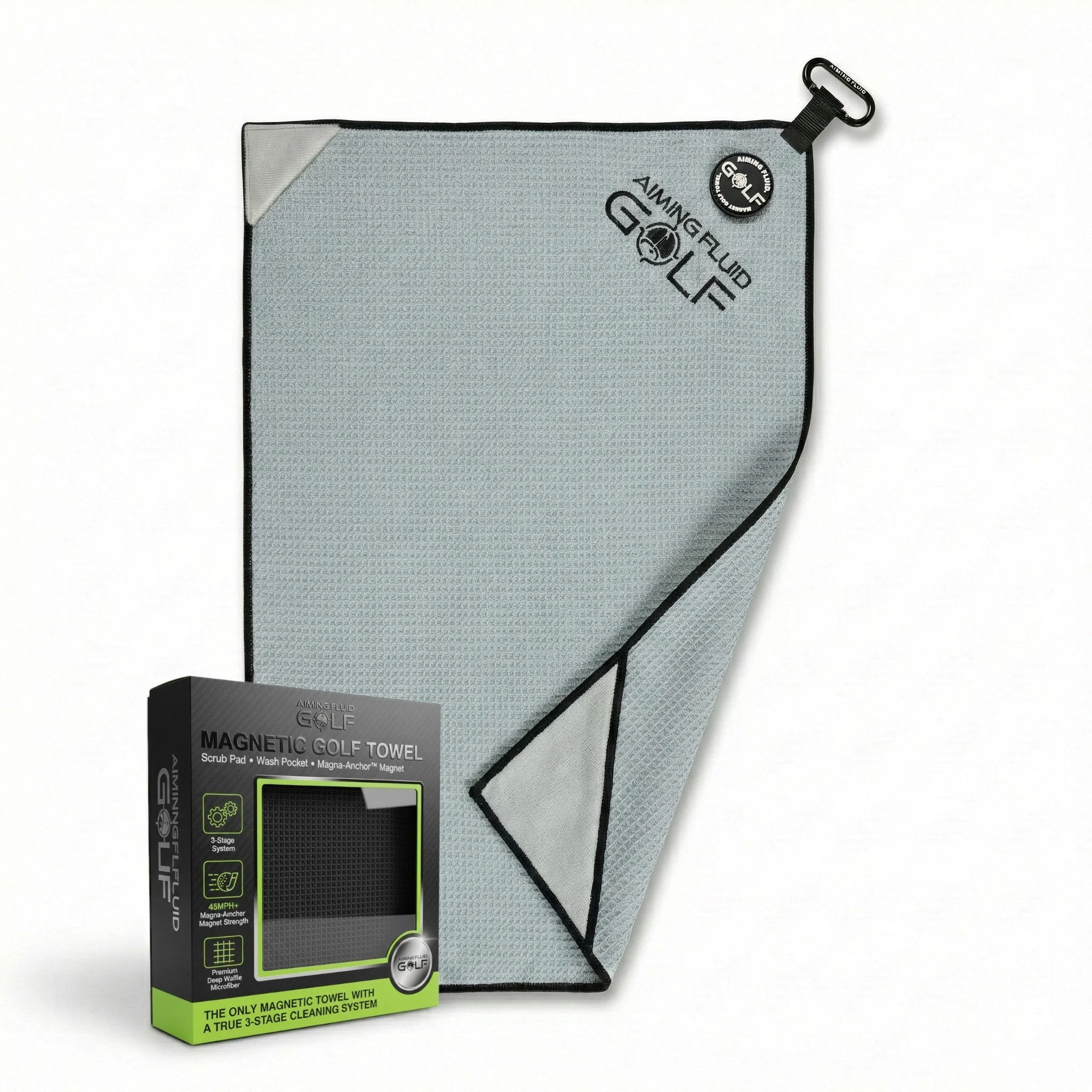 Magna-Anchor™ Magnetic Golf Towel – Stubby (16×24) - Image 18