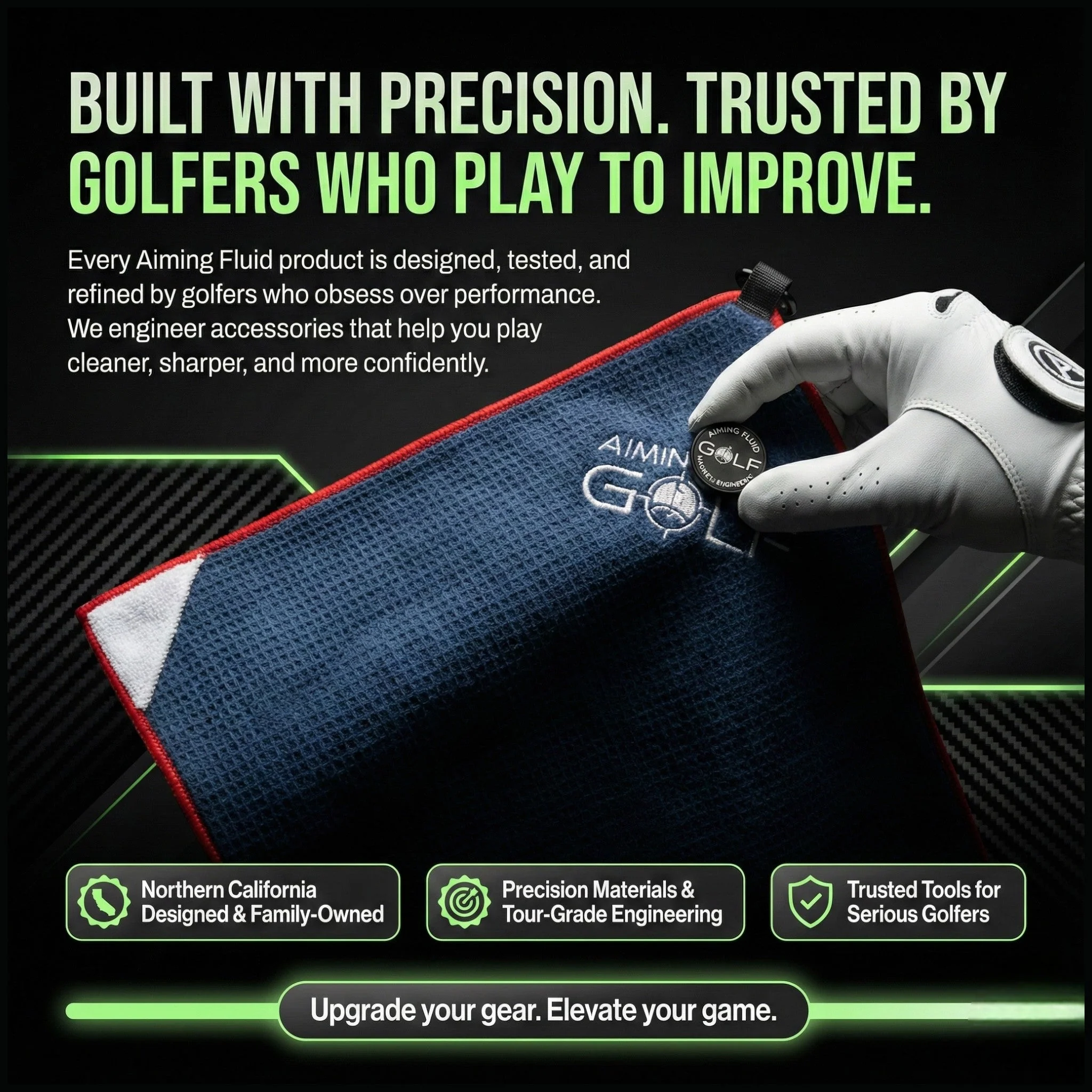 Magna-Anchor™ Magnetic Golf Towel – The 40 (16×40) - Image 10