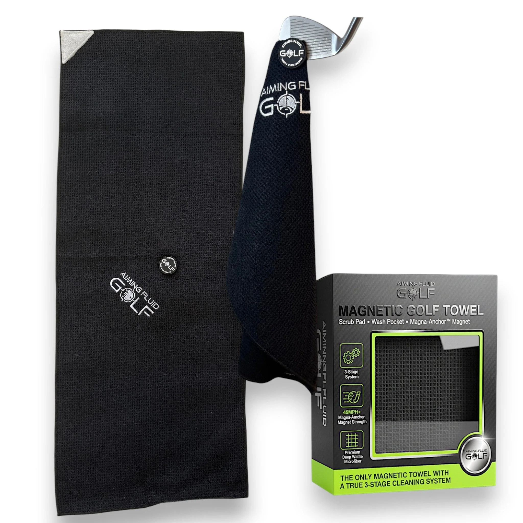 Magna-Anchor™ Magnetic Golf Towel – The 40 (16×40) - Image 7