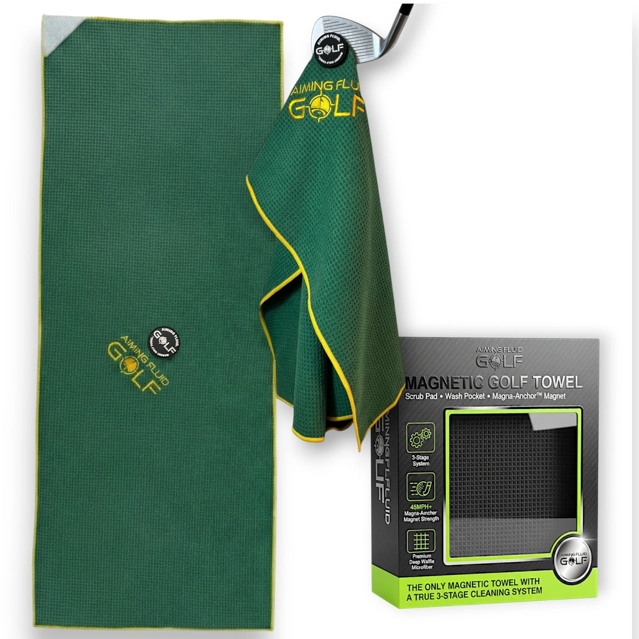 Magna-Anchor™ Magnetic Golf Towel – The 40 (16×40) - Image 8