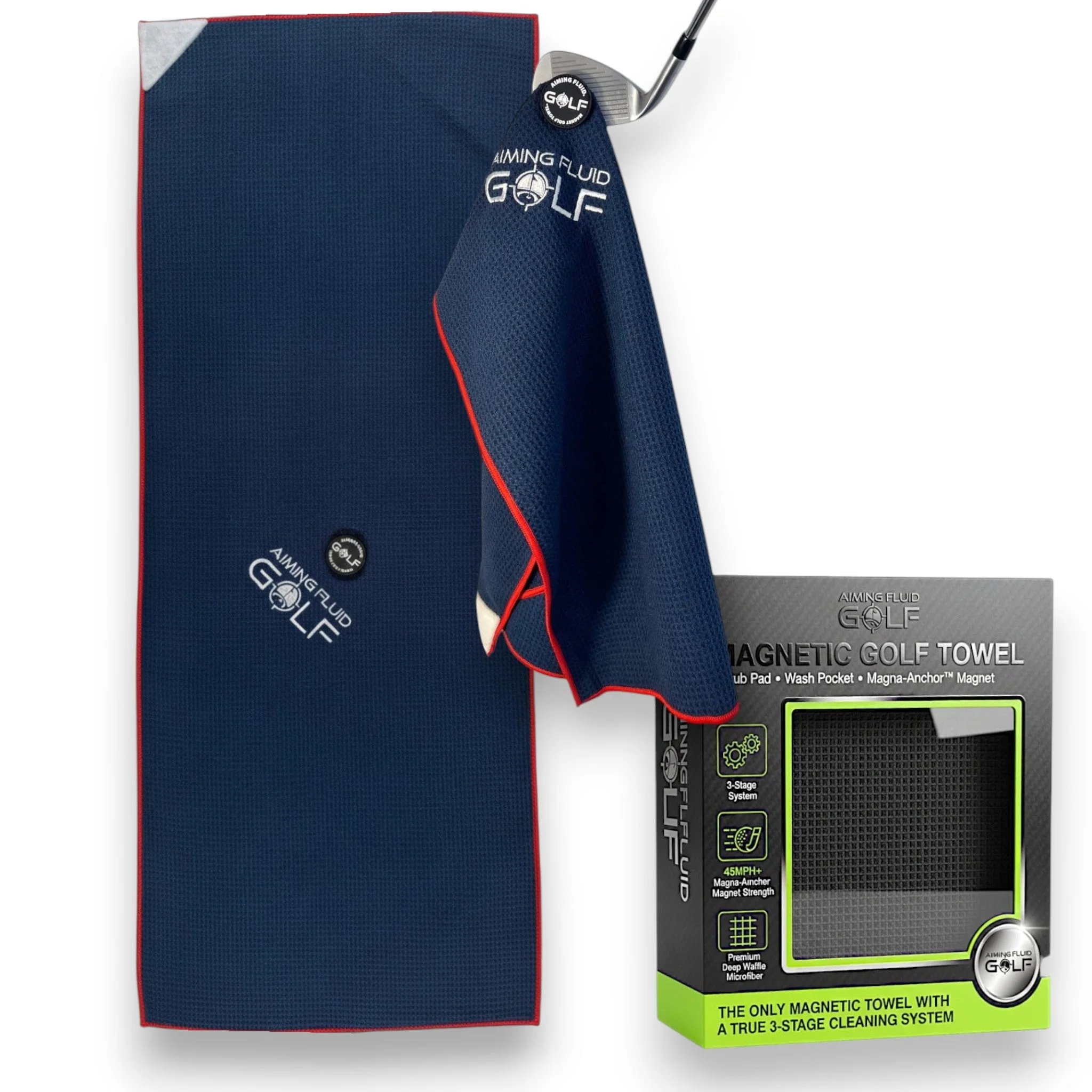 Magna-Anchor™ Magnetic Golf Towel – The 40 (16×40) - Image 9