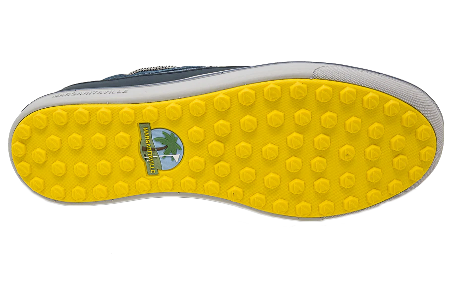 Margaritaville Men's Tap In Navy/Yellow Golf Shoe - Image 2