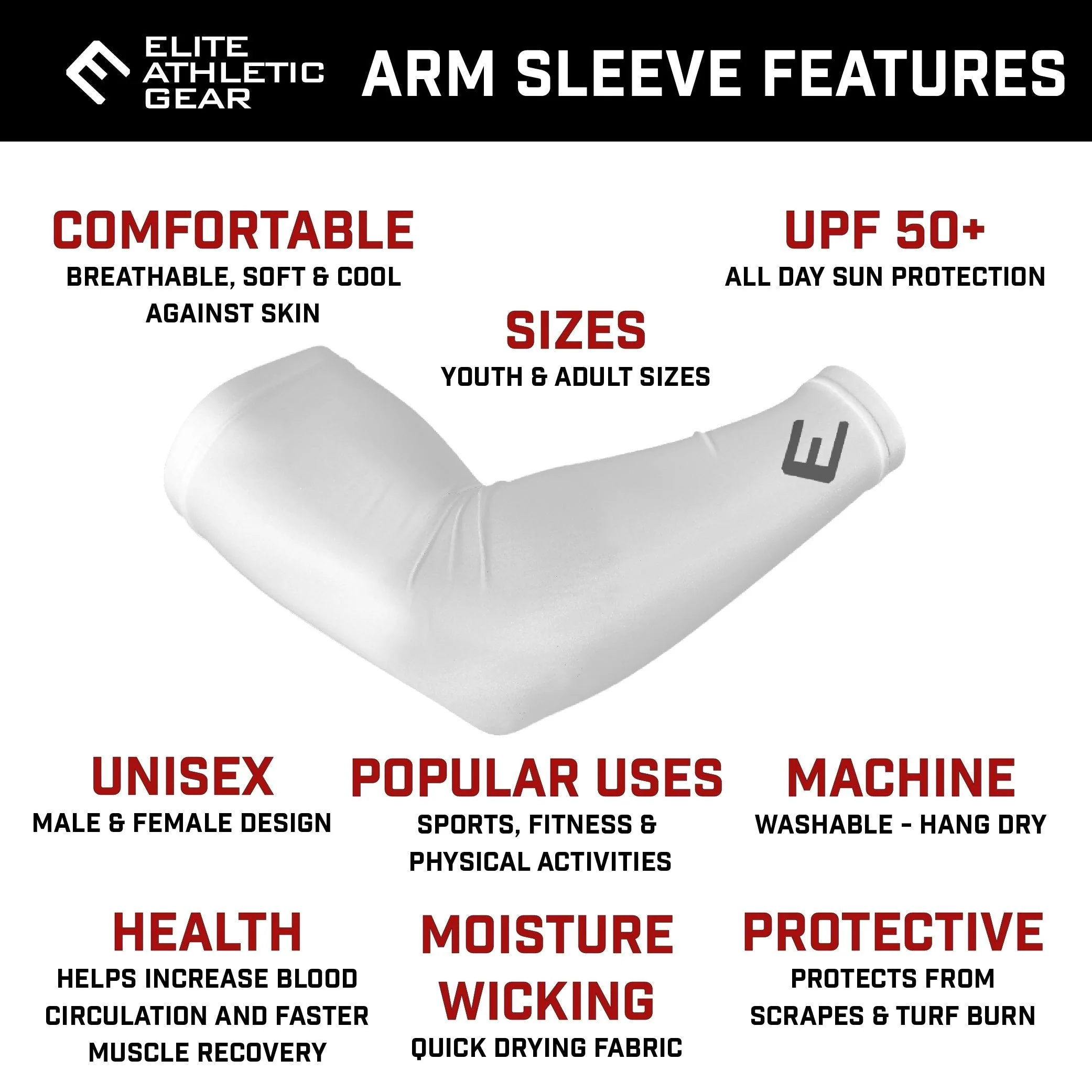 Maroon Wing Arm Sleeve - Image 3