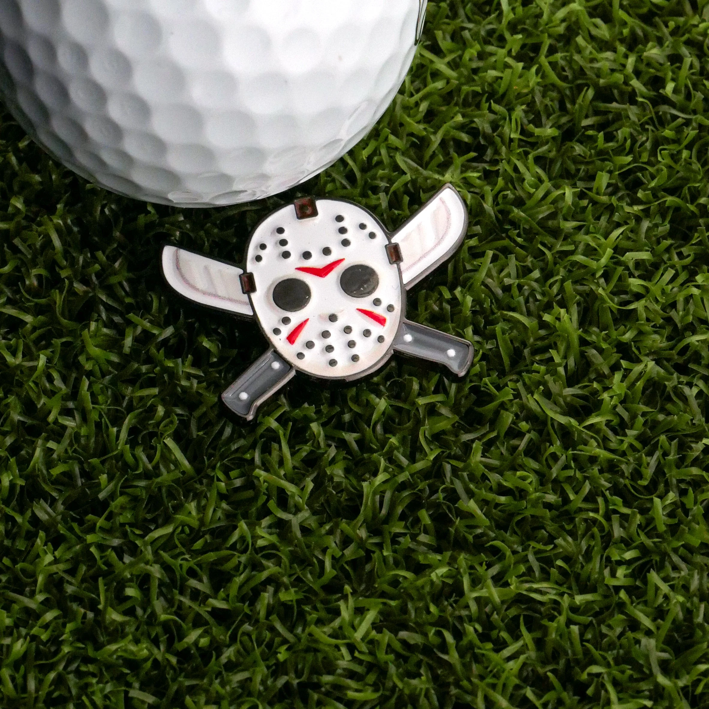 Mask & Machetes Ball Marker - Image 2