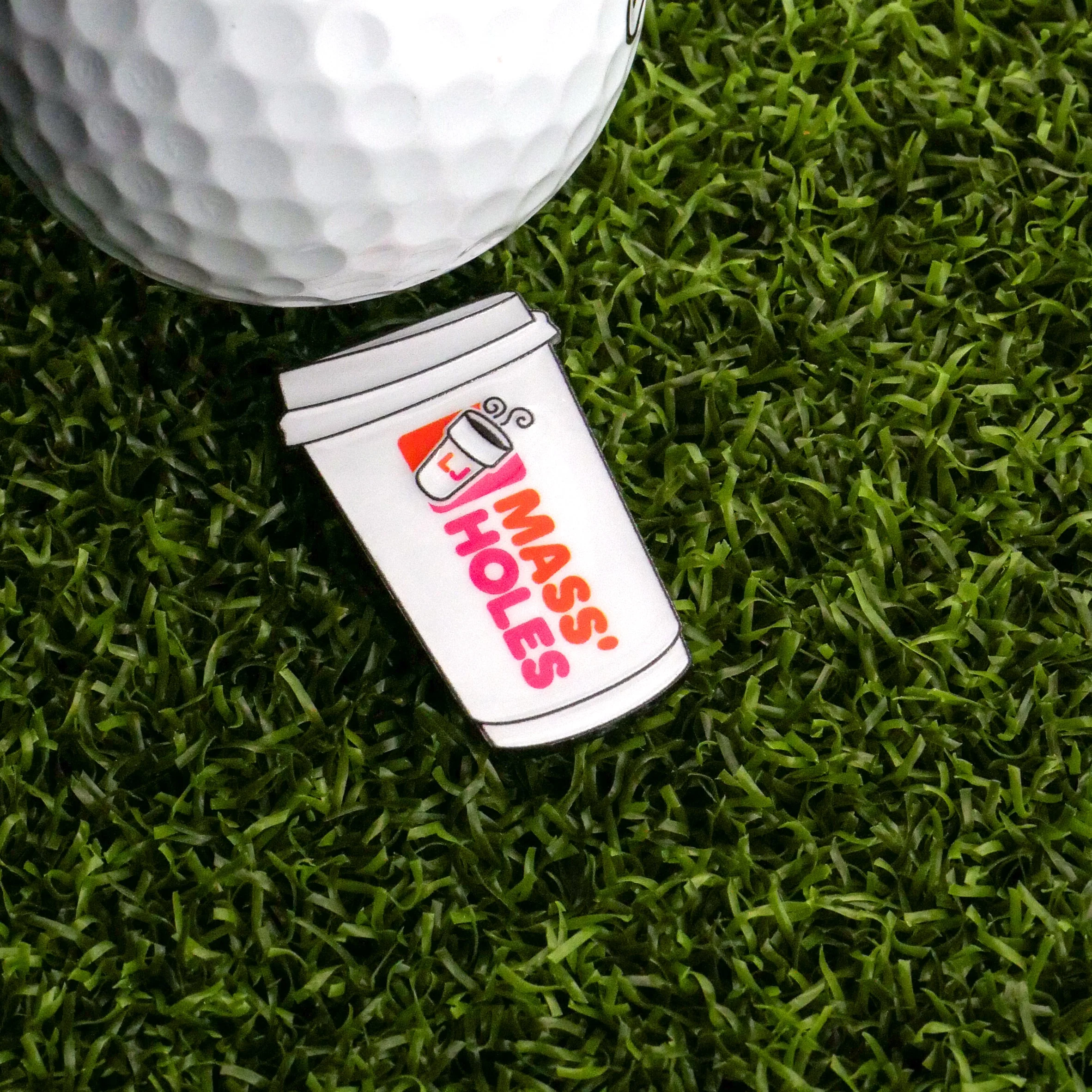 Mass Holes Coffee Ball Marker - Image 2