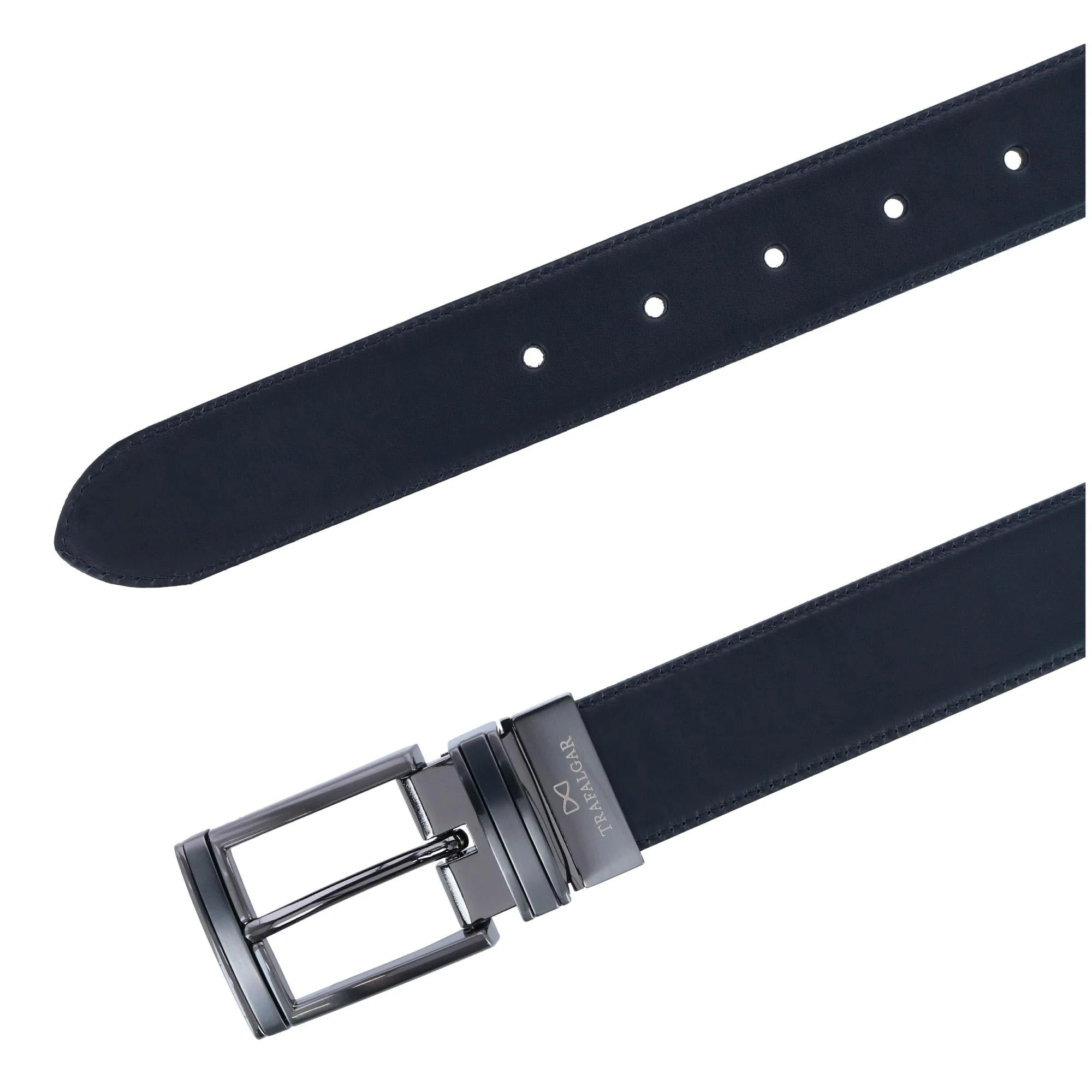 Maverick 32mm Reversible Leather Dress Belt - Image 6