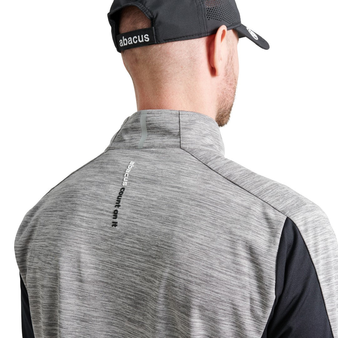 Abacus Mens Dornoch softshell hybrid jacket 670-dk.greymelange L - Image 16