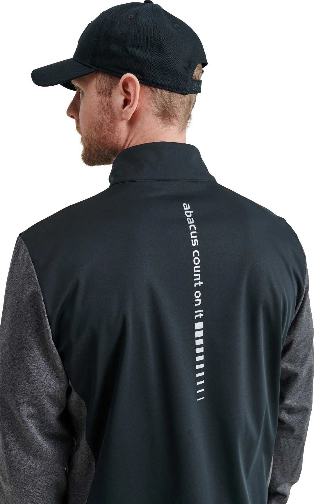 Abacus Mens Dornoch softshell hybrid jacket 670-dk.greymelange L - Image 21