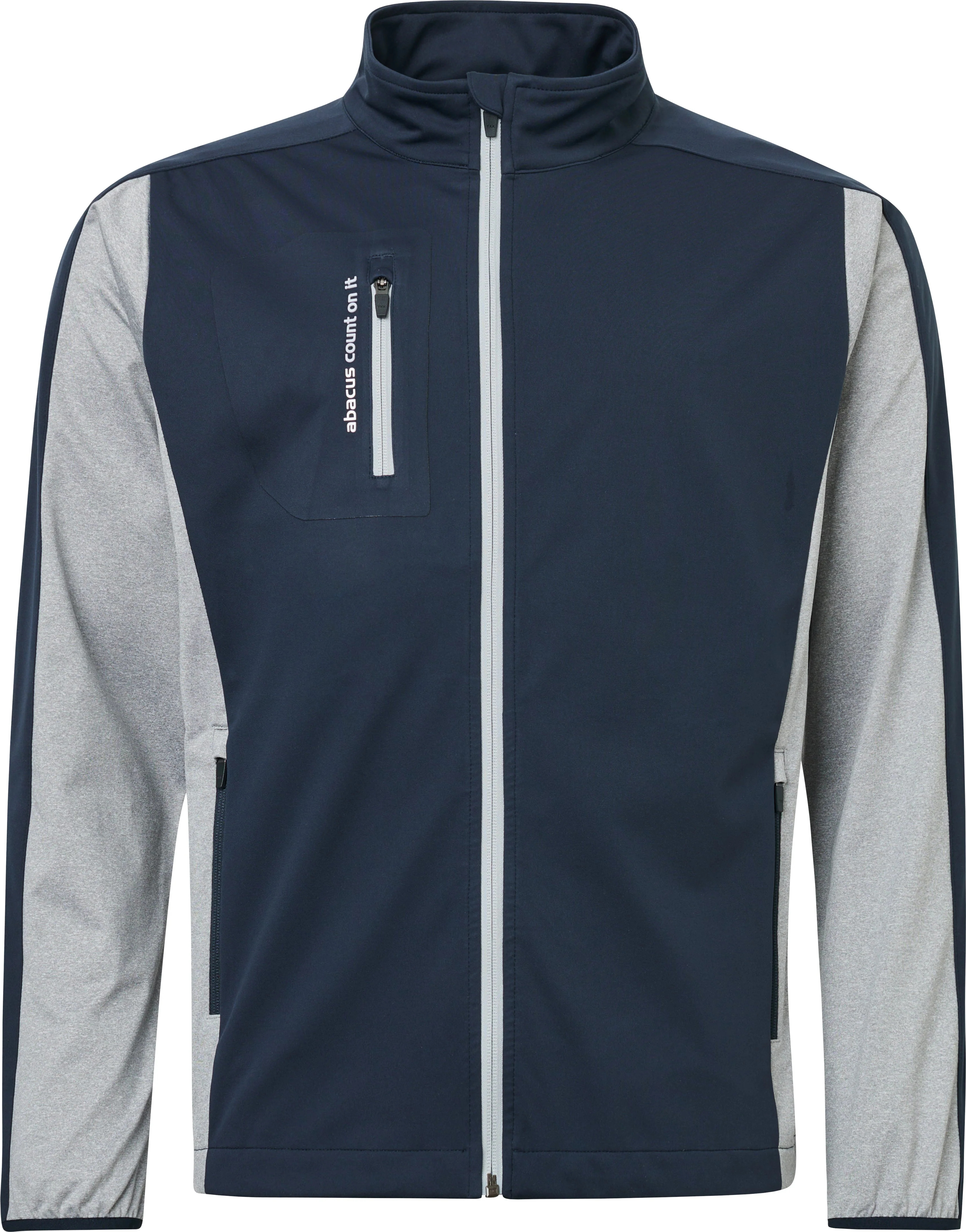 Abacus Mens Dornoch softshell hybrid jacket 670-dk.greymelange L - Image 5