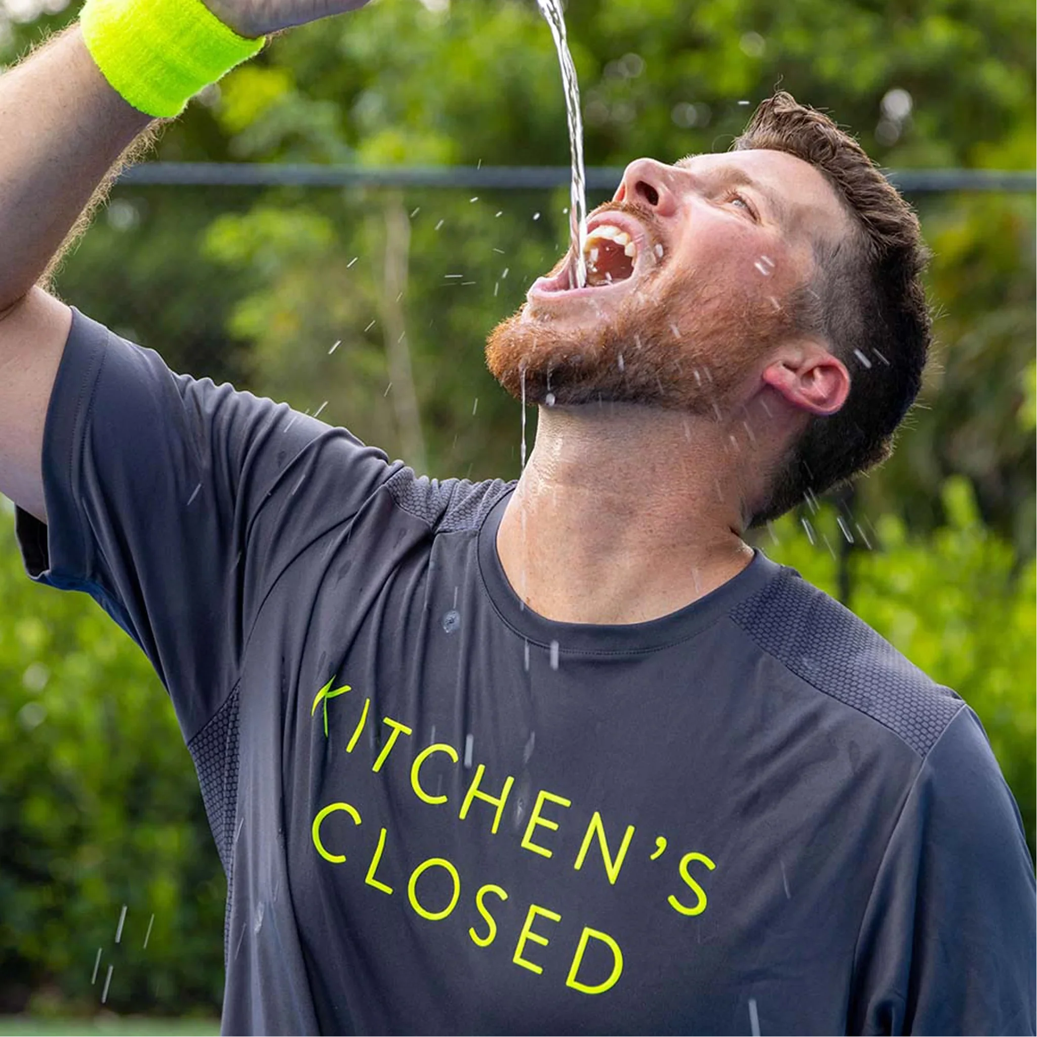 Men's Kitchen's Closed Performance Shirt Gray - Image 4