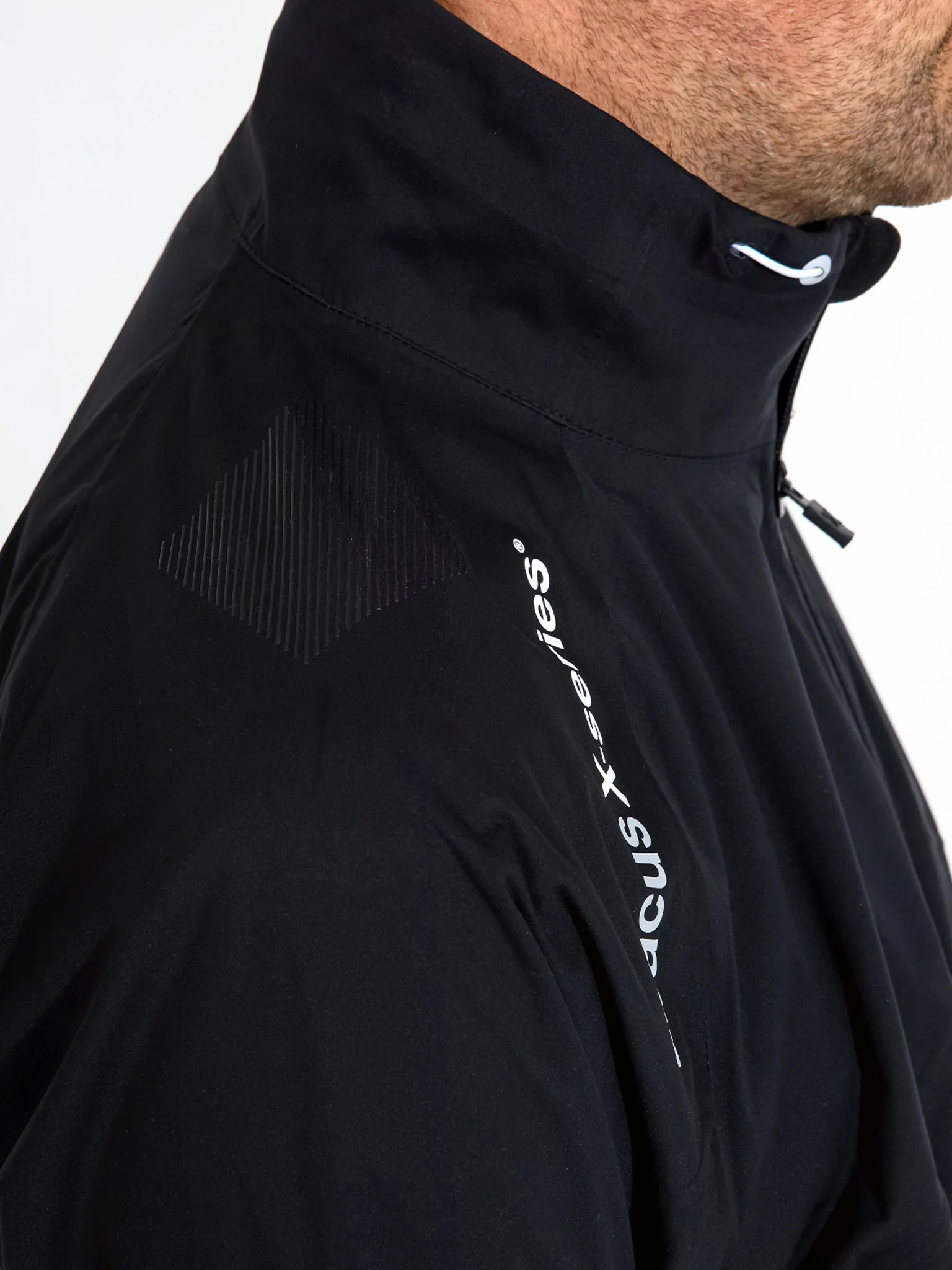 Abacus Mens Pitch 37.5 rainjacket 600-black XXXL - Image 30
