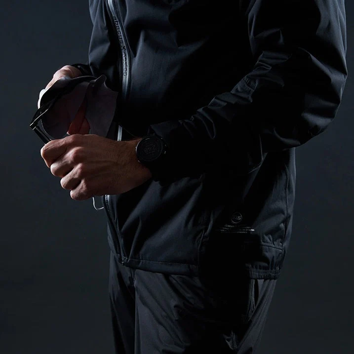 Abacus Mens Pitch 37.5 rainjacket 600-black XXXL - Image 45