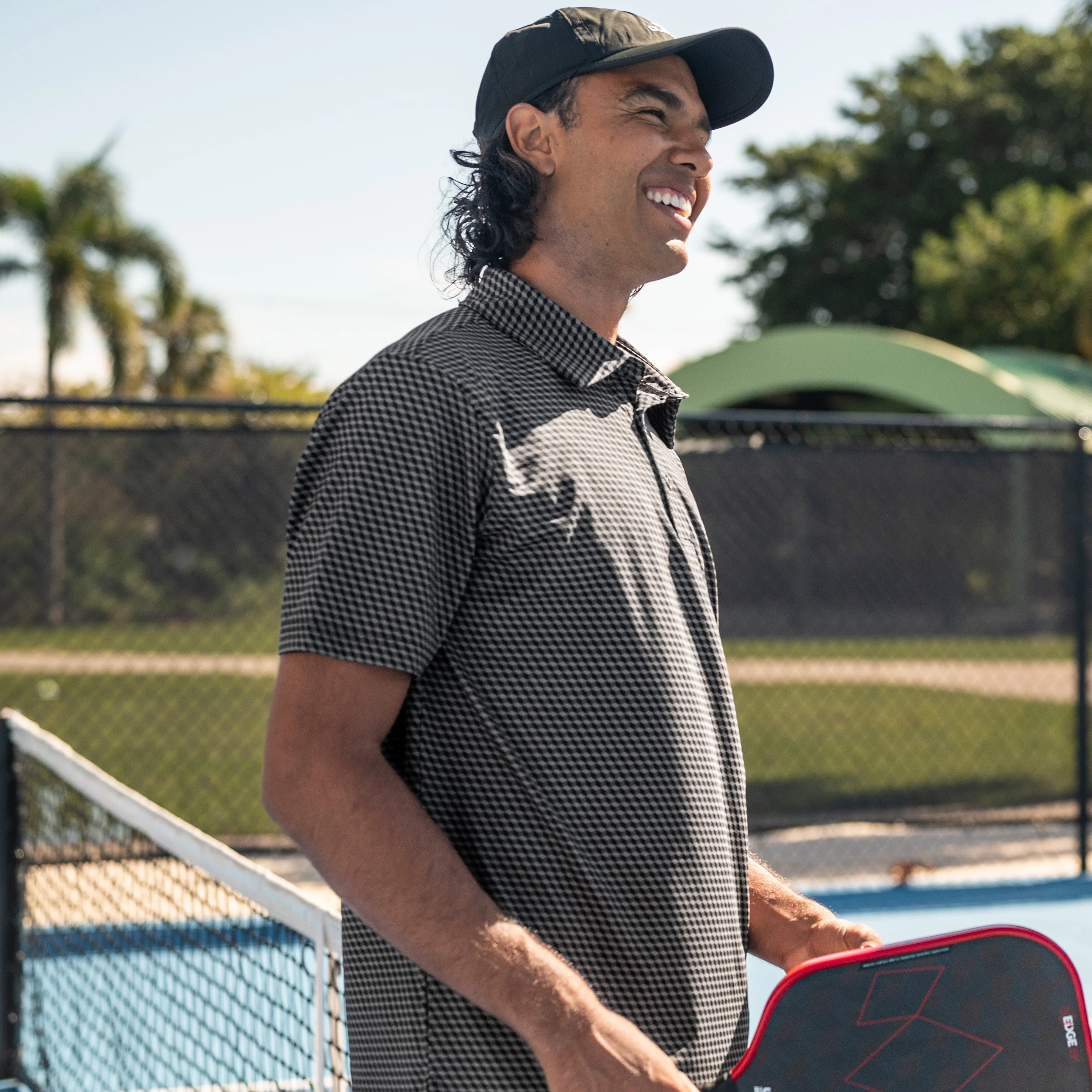 Men's Scales Competition 18K Pattern Polo - Image 4