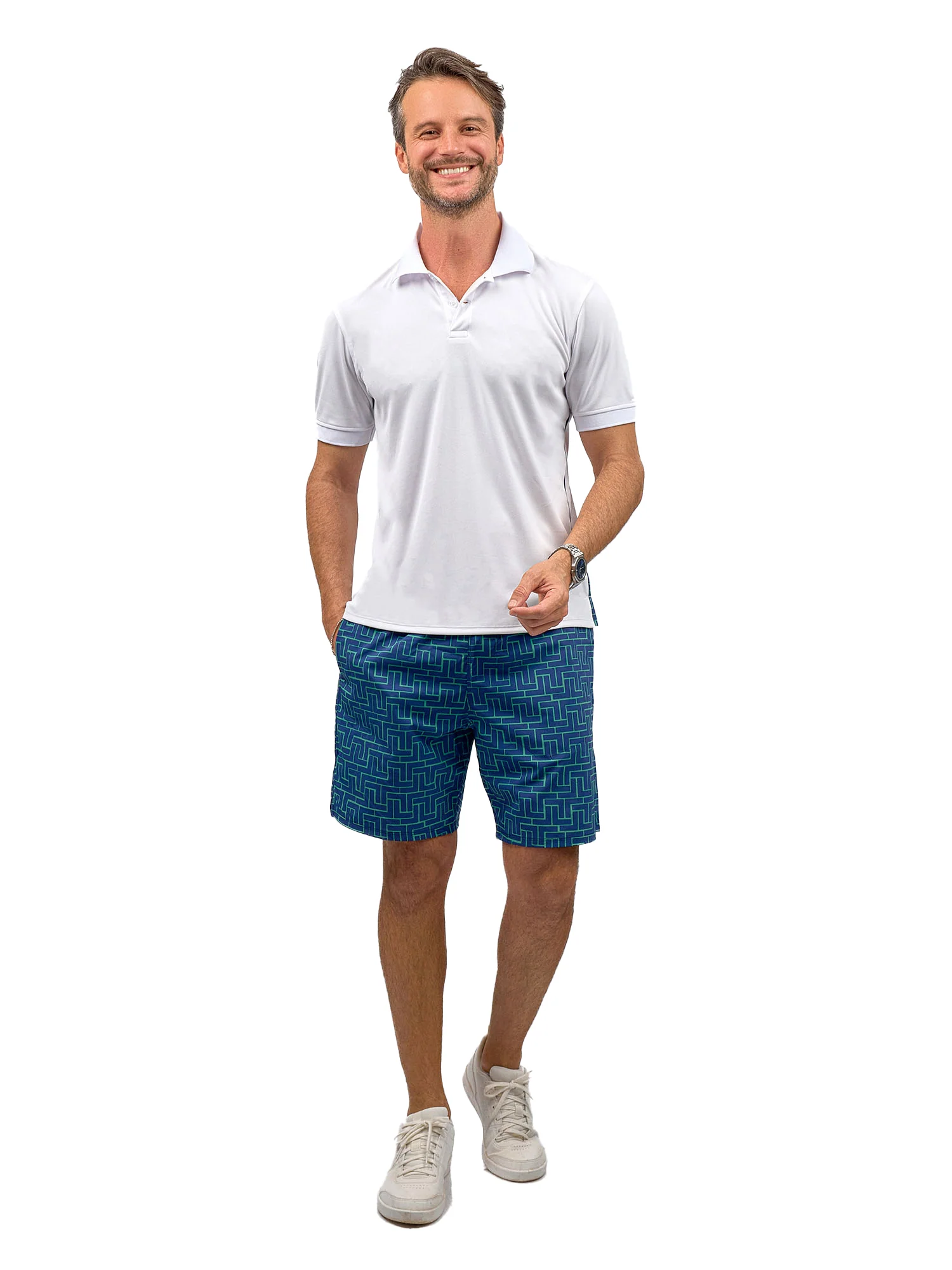 Men's Tennis Shorts - Spin Shorts with Pockets & UV Protection - Image 6