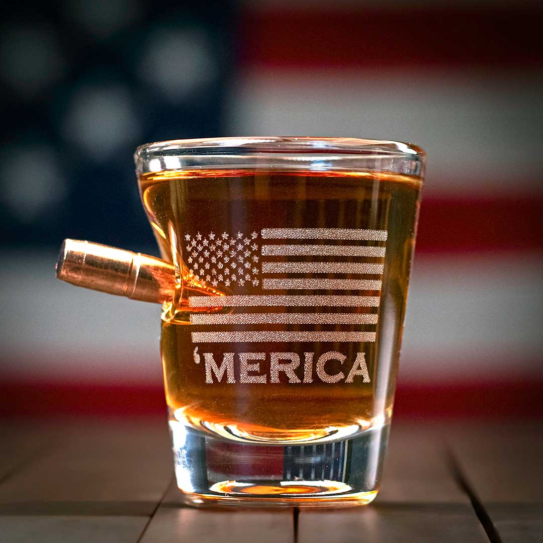 'Merica Shot Glass - 2oz - Image 4