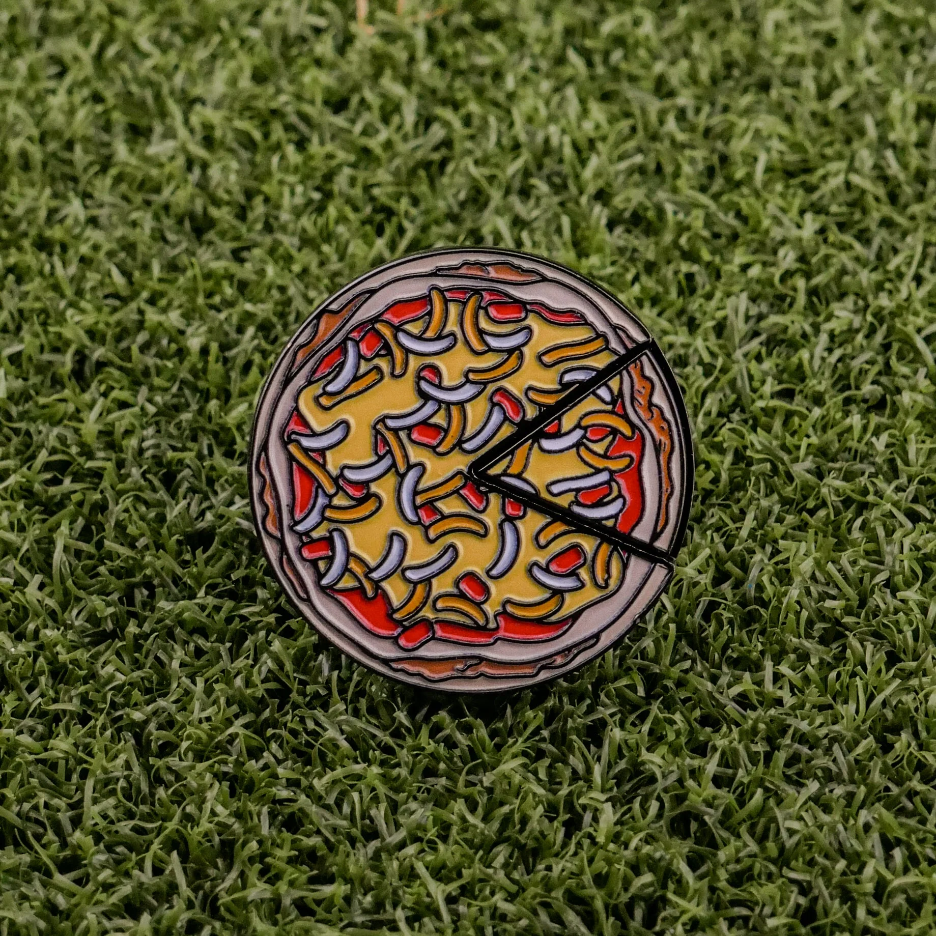 Mexican Pizza "Slice" Premium Ball Marker - Image 3