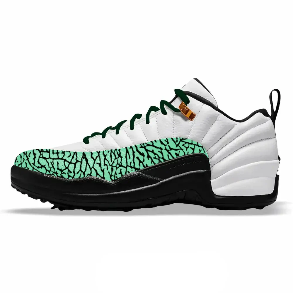 "Mint Elephant" Jordan 12 Retro Golf Shoes