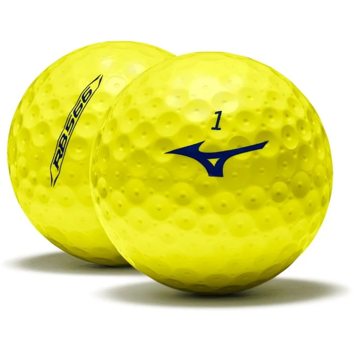 Mizuno RB 566 Optic Yellow 2024 Golf Balls - Image 4